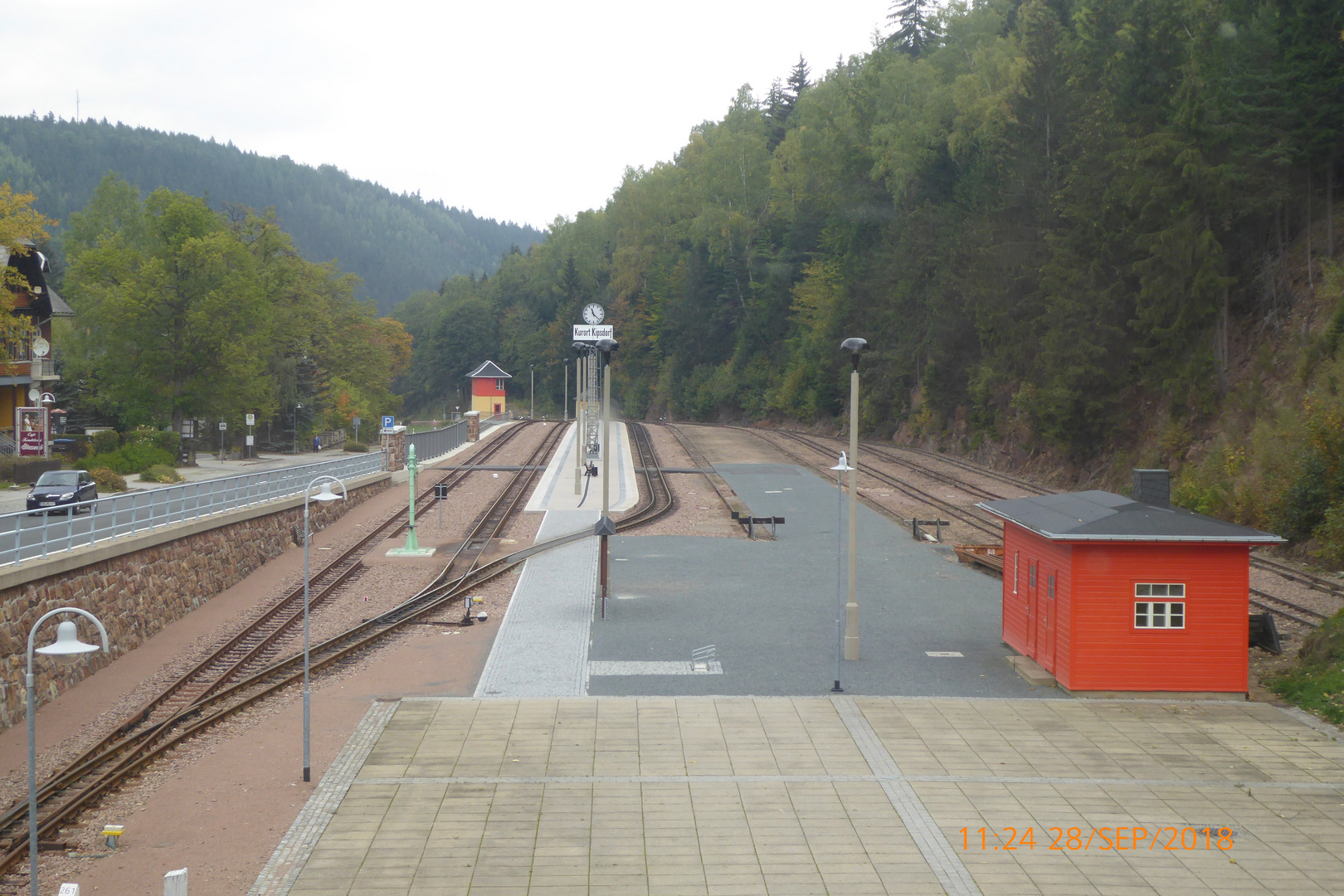 Kurort Kipsdorf-Endstation der Weißeritztalbahn