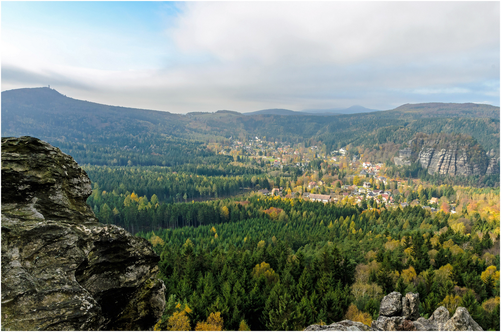 Kurort Oybin im Zittauer Gebirge