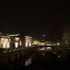 Kurpark Bad Kissingen bei Nacht