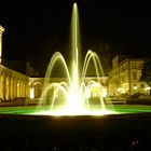 Kurpark Bad Kissingen bei Nacht