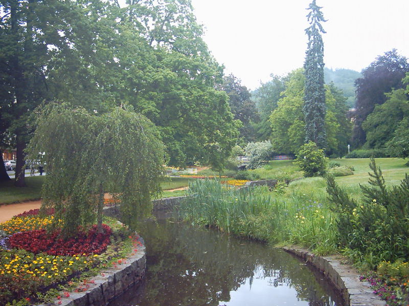 Kurpark Marienbad Foto & Bild landschaft, garten & parklandschaften