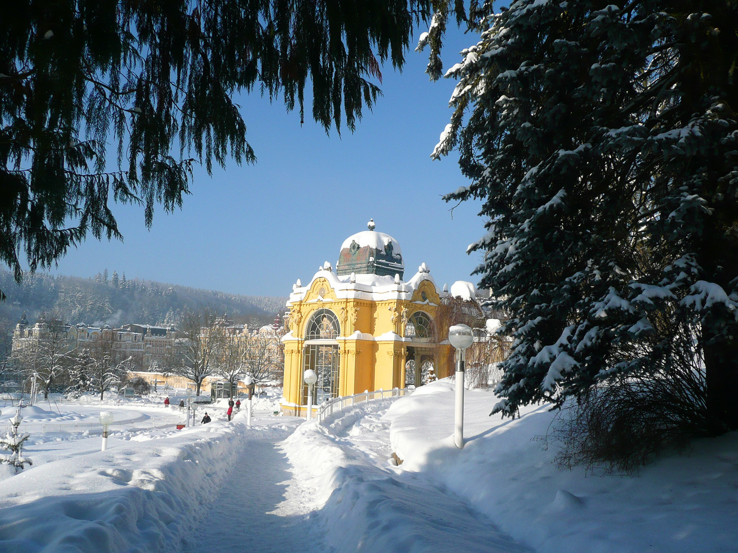 Kurpark Marienbad, Tschechien