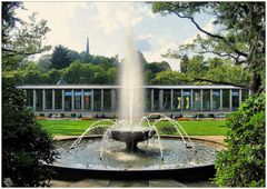 Kurpark mit herrlichem Springbrunnen