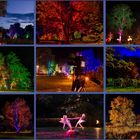 Kurpark Nacht Collage