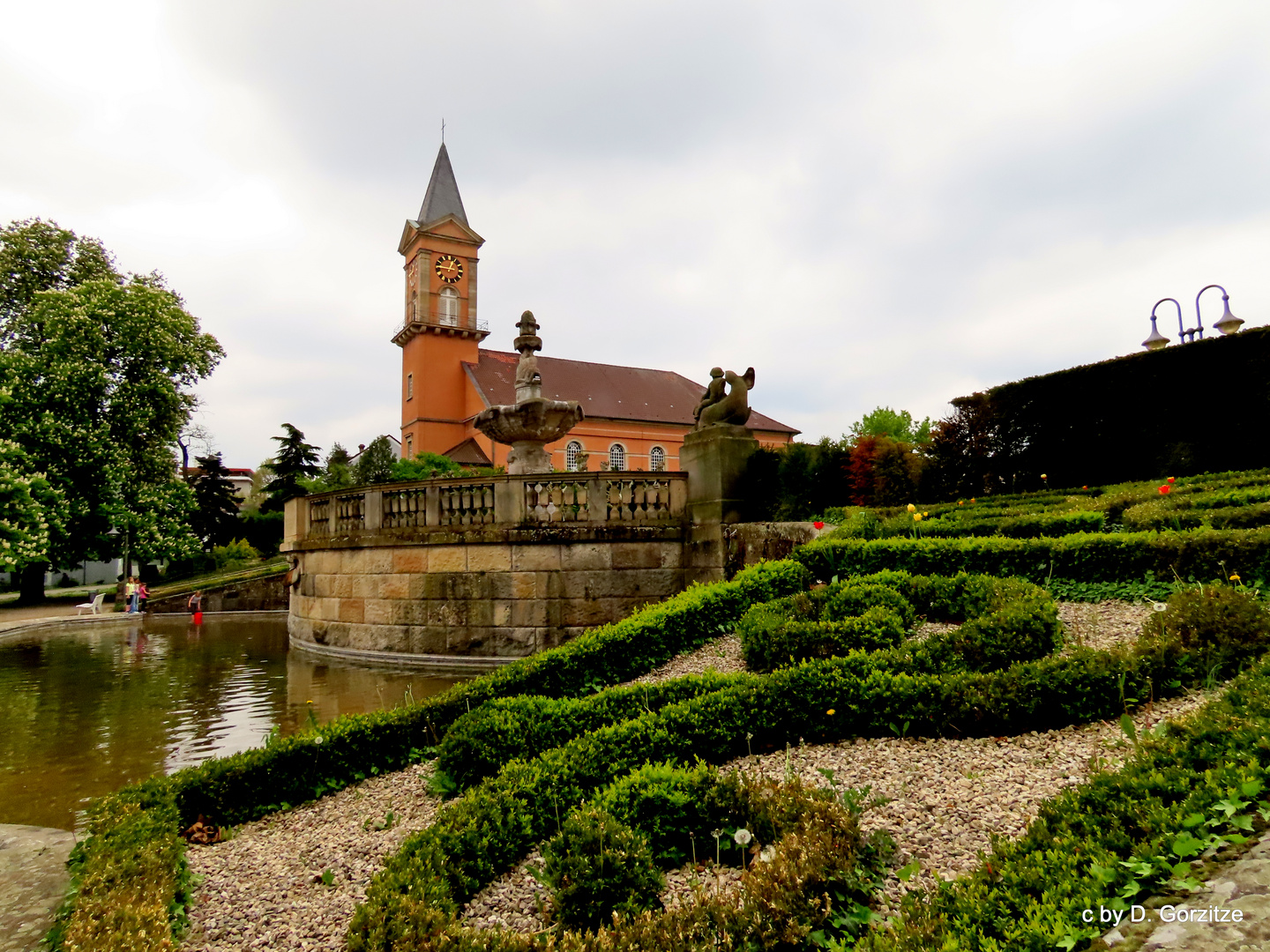 Kurpark und Ludwigskirche !