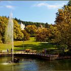 Kurpark von Marienbad ...