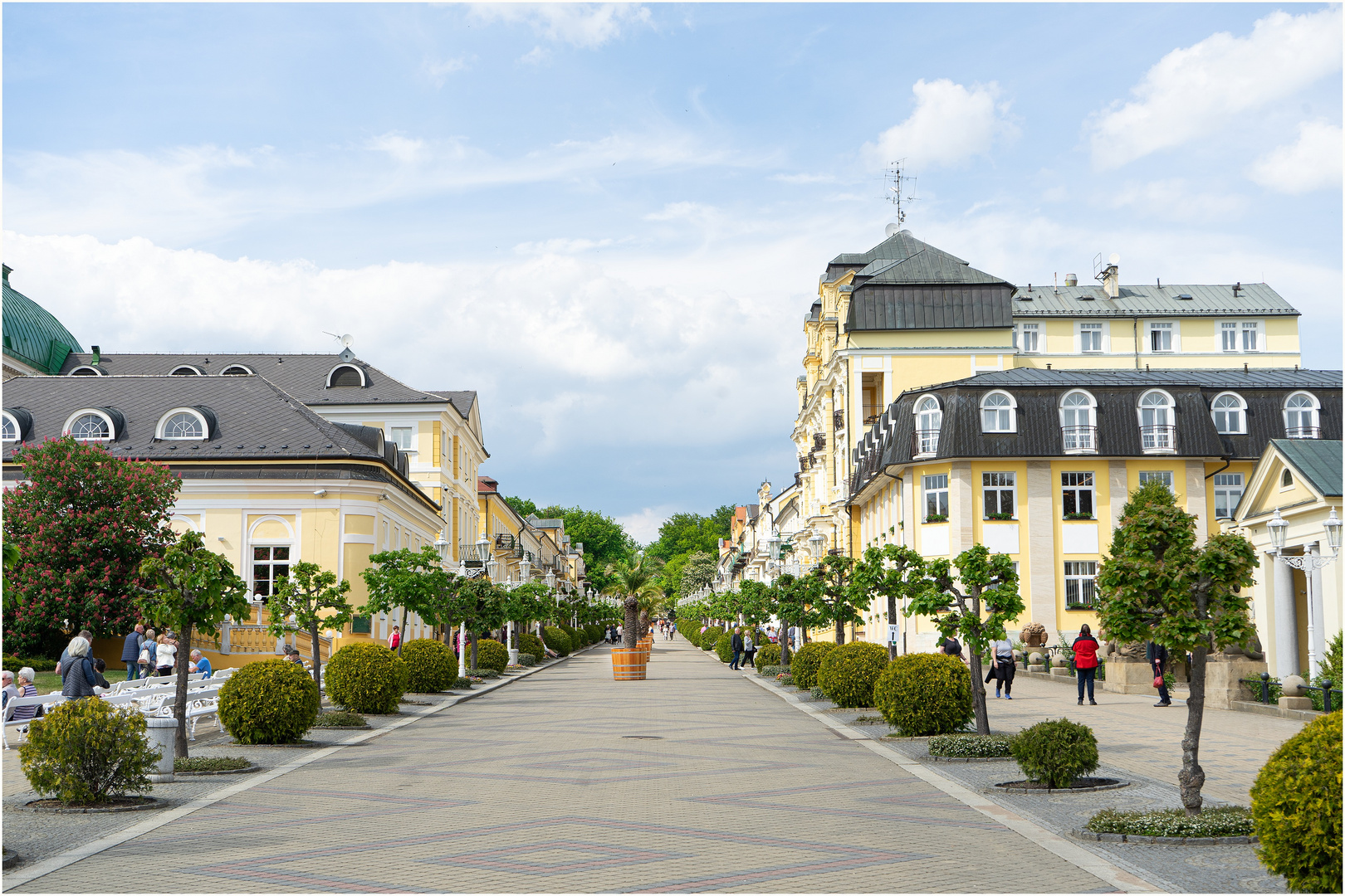 Kurpromenade Franzensbad 