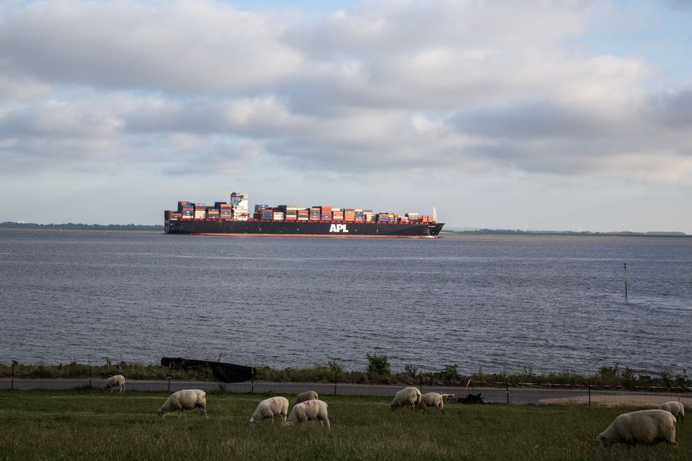 Kurs auf die Nordsee.