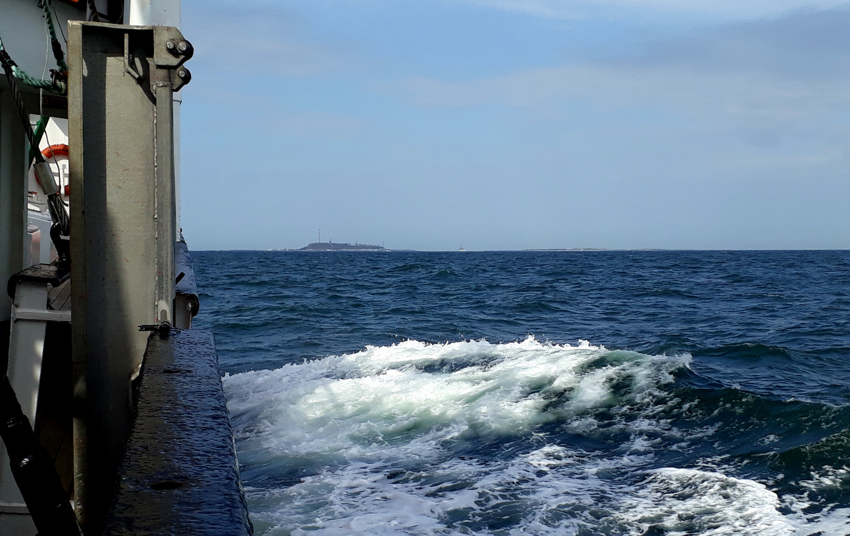 Kurs auf Helgoland