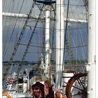 Kurs halten auf der Gorch Fock I