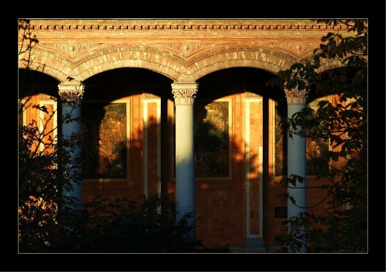 Kurschatten - die Wandelhalle in Baden-Baden