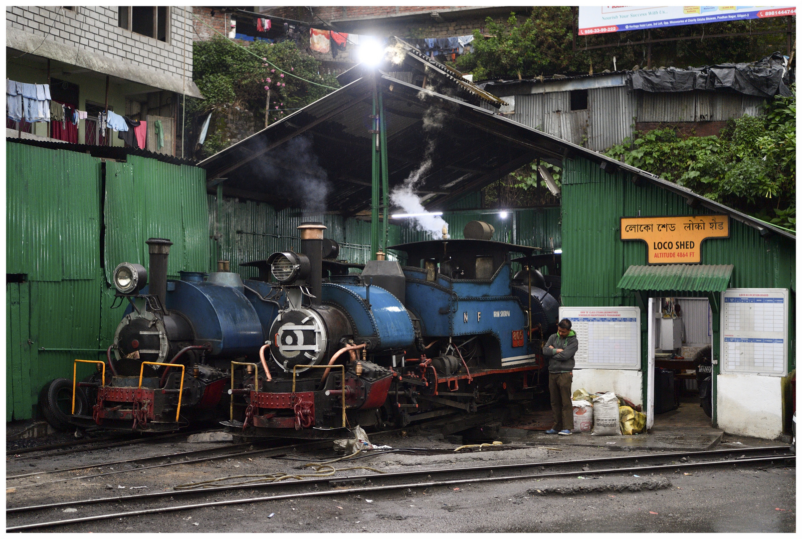 Kurseong am Morgen