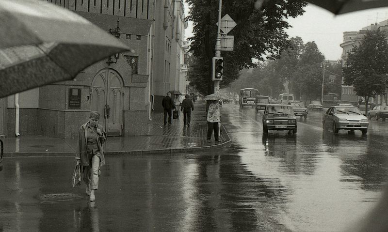 Kursk im Regen