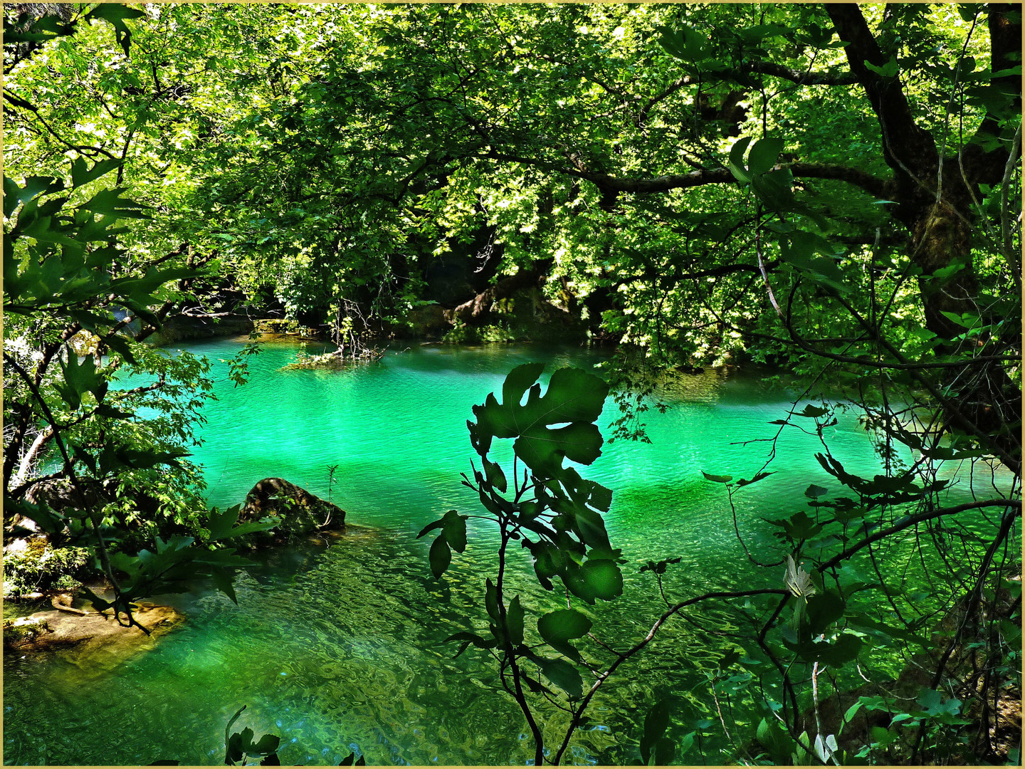 Kursunlu lake - Turchia