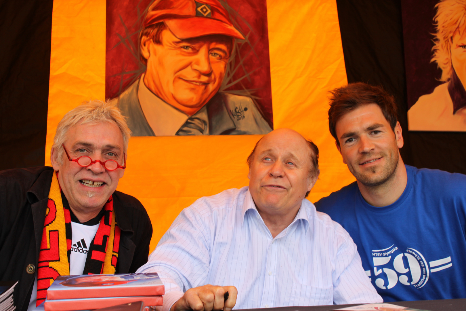 Kurt Schulzke, Charlie Dörfel und Florian Schmidt