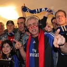 Kurt Schulzke und die HSV Fans aus der Nordkurve