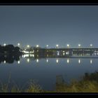 Kurt-Schumacher-Brücke bei Nacht (Koblenz-Moselweiss)