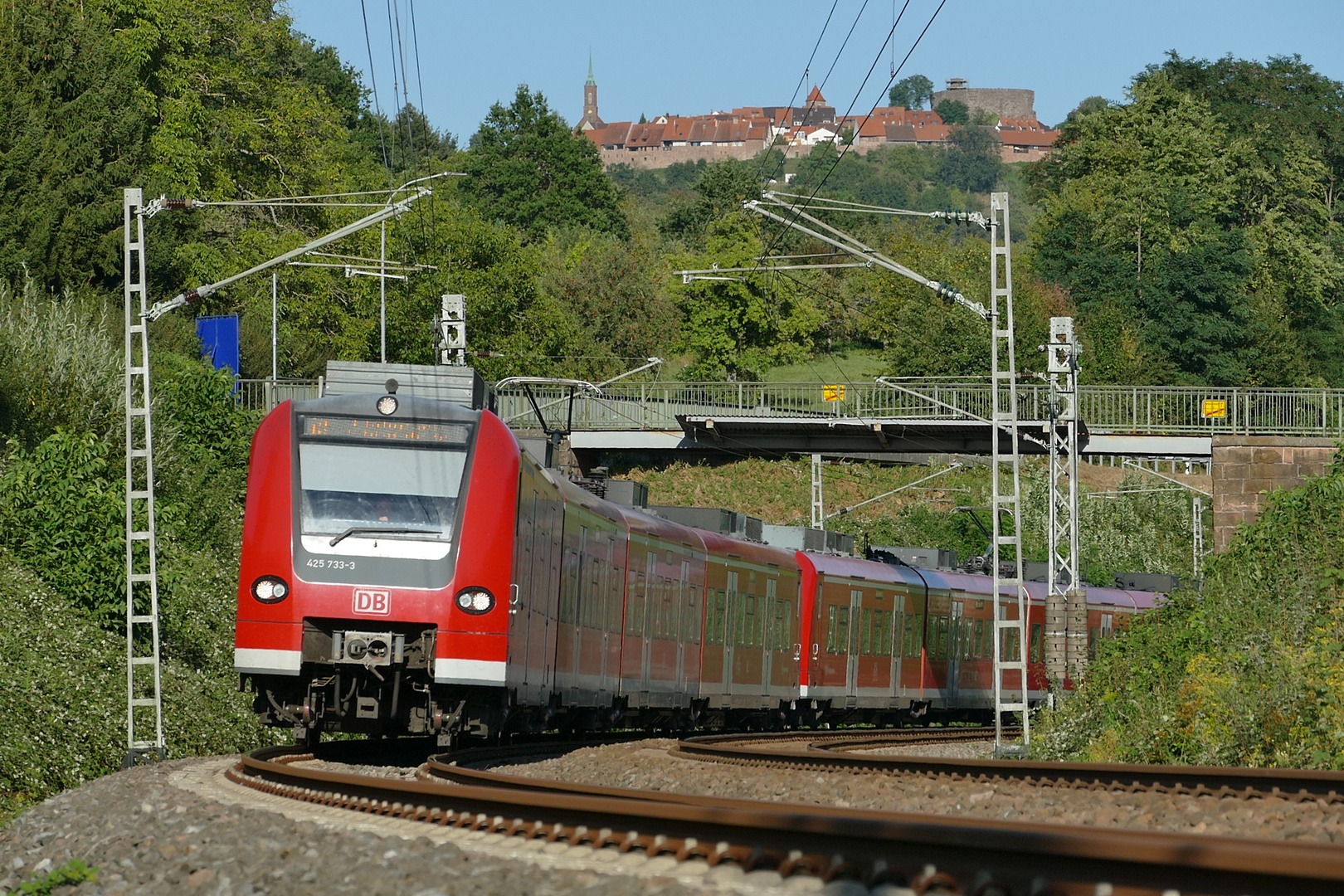 Kurve bei Neckargemünd