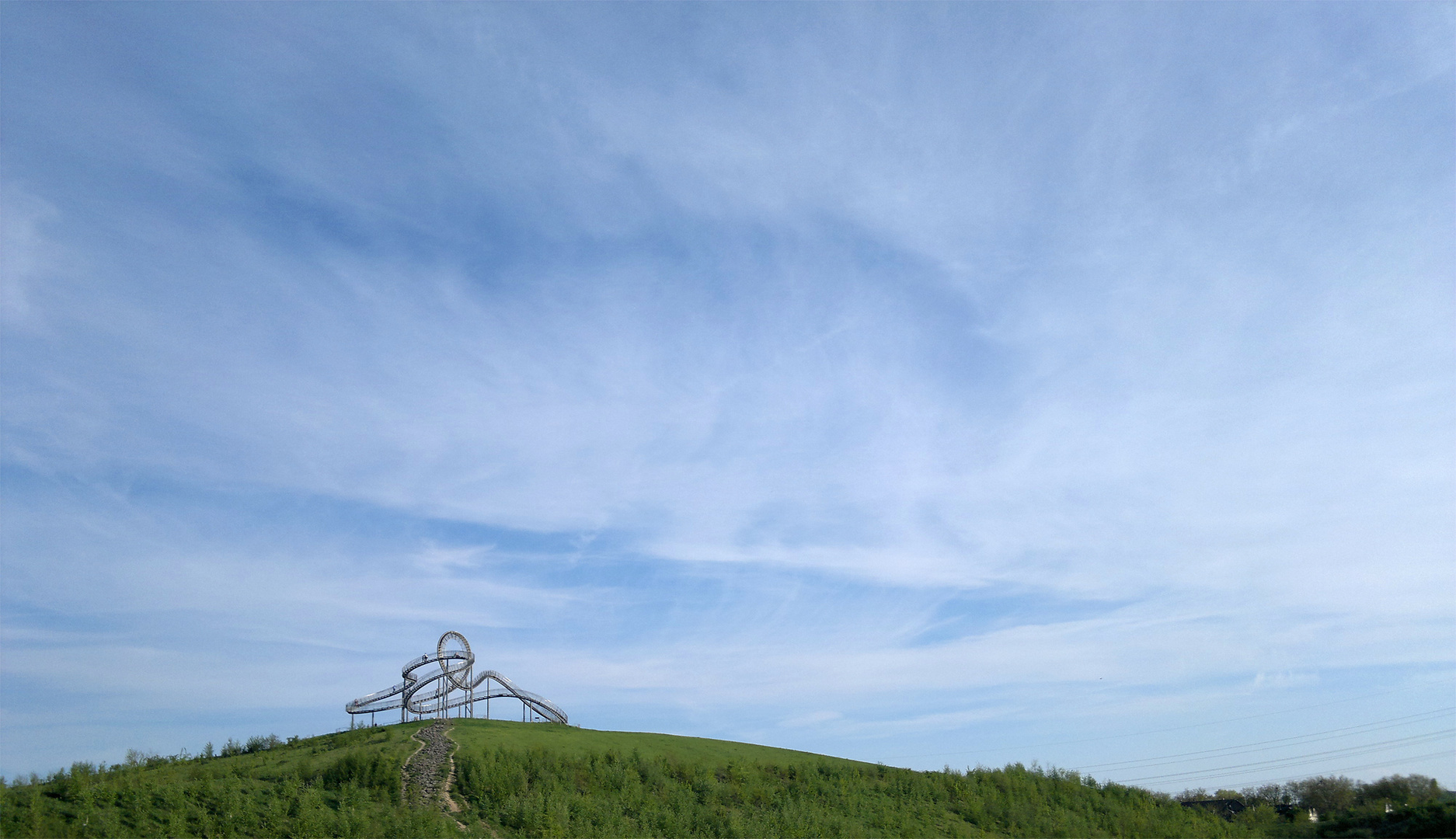 Kurven auf der Halde