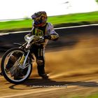 Kurven Dynamik beim Speedway