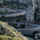 Kurvenreich: Anmut im Strassenbau - Sa Calobra (Westküste Mallorca)