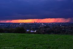 ... kurz bevor der Regen kam...