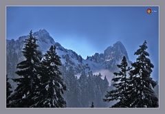 Kurz bevor die Sonne verschwand und der Nebel sich wieder ausbreitete