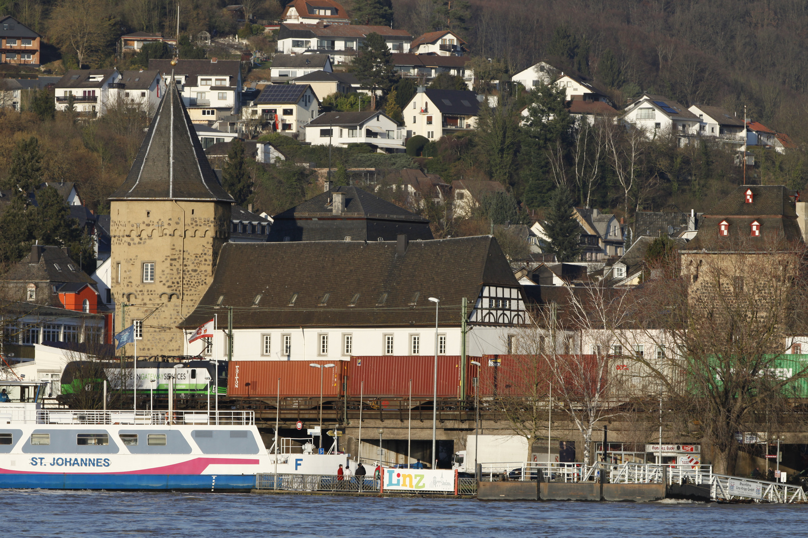 Kurz nach dem Hochwasser