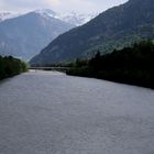 Kurz nach der Durchfahrt in Bad Ragaz.......