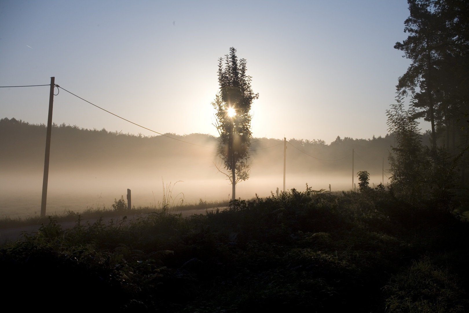 kurz nach Sonnenaufgang