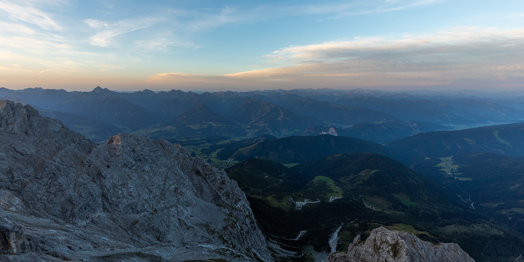 Kurz nach Sonnenaufgang ...