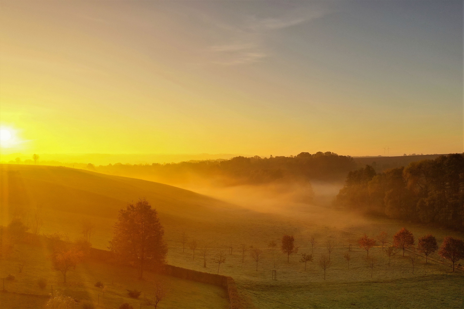 Kurz nach Sonnenaufgang...