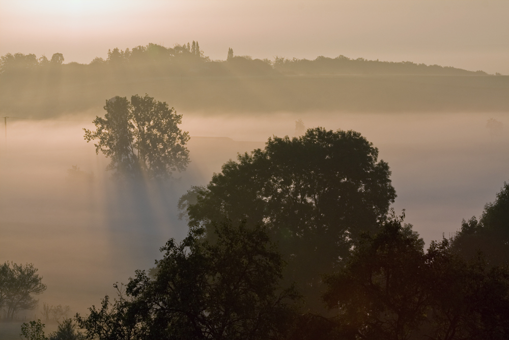 kurz nach Sonnenaufgang