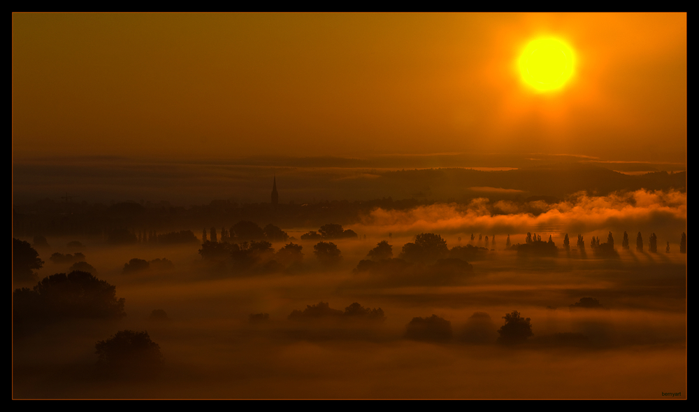 kurz nach Sonnenaufgang...