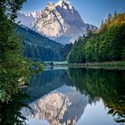 Kurz nach Sonnenaufgang am Reißersee