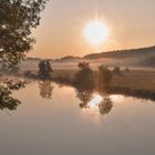 Kurz nach Sonnenaufgang an der  Ruhr.....