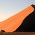 kurz nach Sonnenaufgang in Sossusvlei