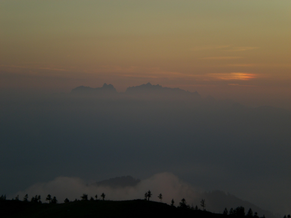 Kurz nach Sonnenuntergang