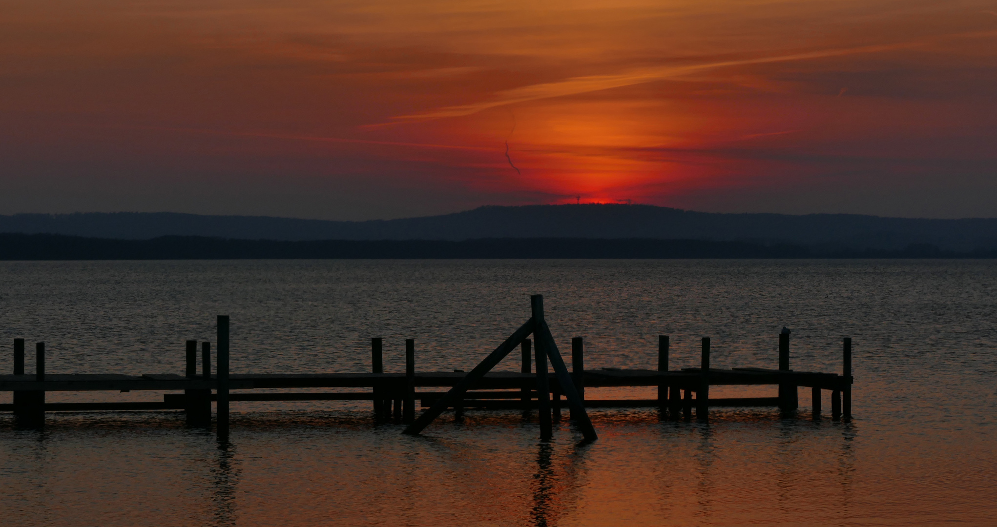 Kurz nach Sonnenuntergang