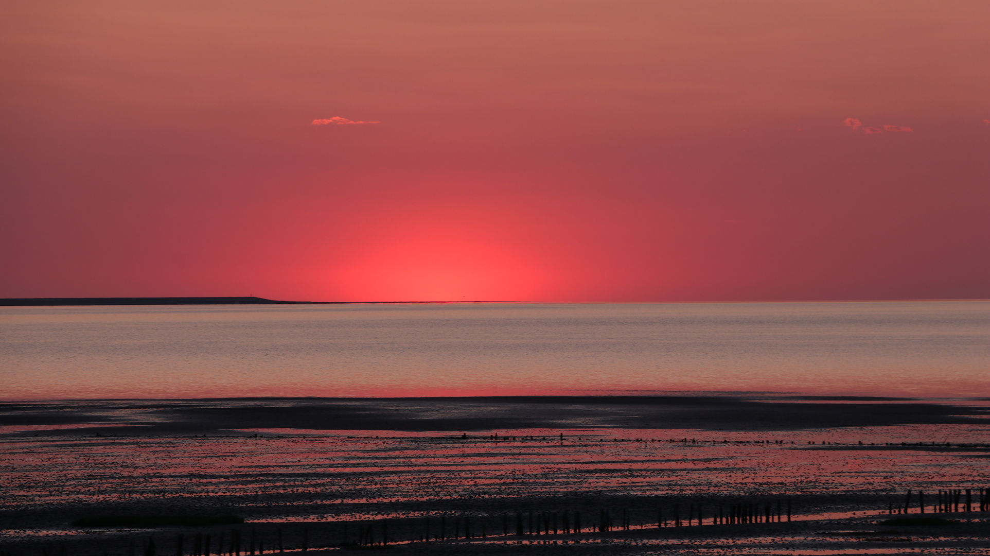 Kurz nach Sonnenuntergang