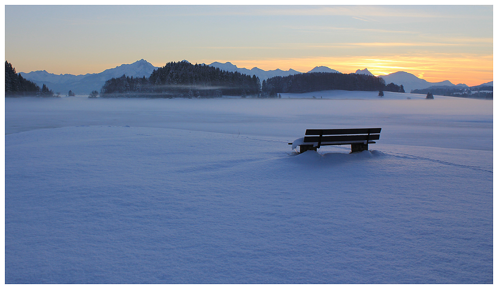 Kurz nach Sonnenuntergang