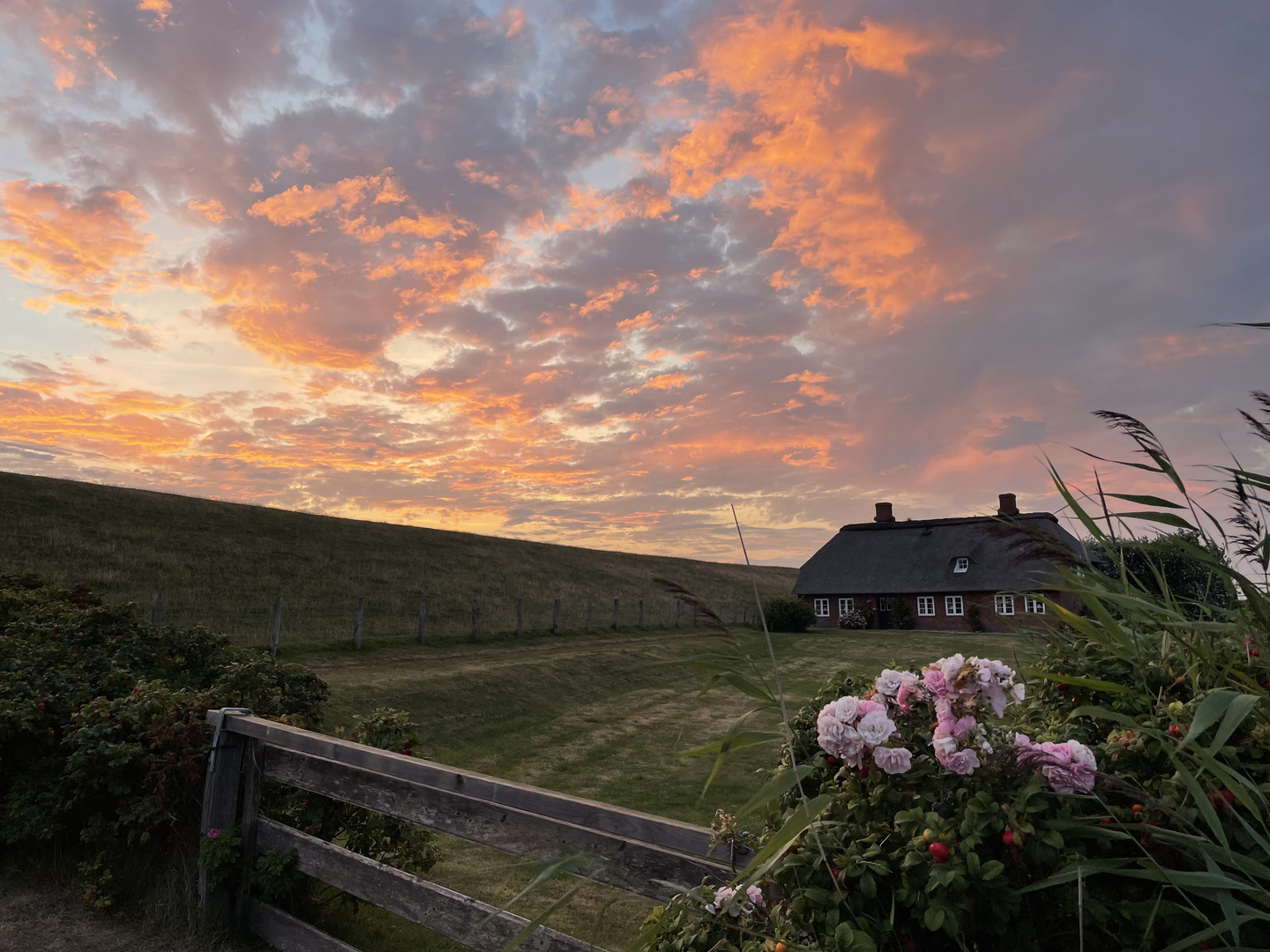 Kurz nach Sonnenuntergang