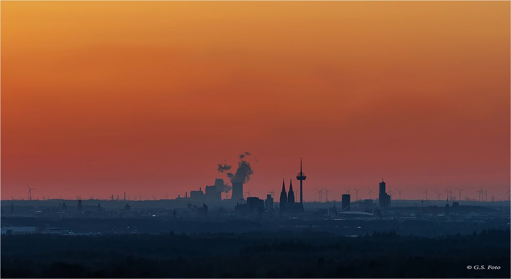 Kurz nach Sonnenuntergang.....