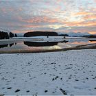  Kurz nach Sonnenuntergang am Illasbergsee 