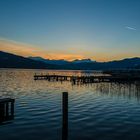 kurz nach Sonnenuntergang ( am Wörthersee )