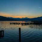 kurz nach Sonnenuntergang- korrigiert ( Wörthersee )