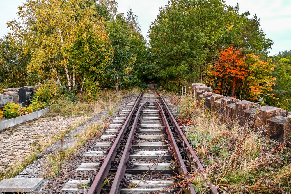 Kurz vor dem Bahnhof