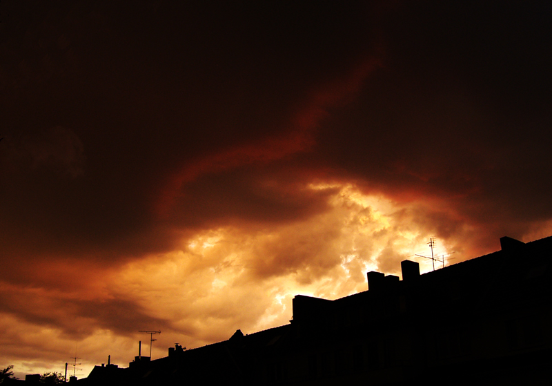 Kurz vor dem Gewitter...