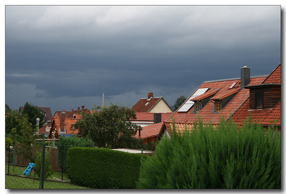 Kurz vor dem Gewitter