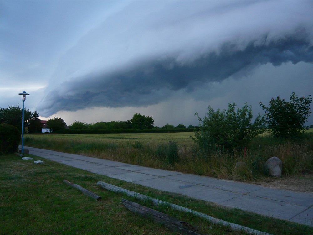 kurz vor dem Gewitter